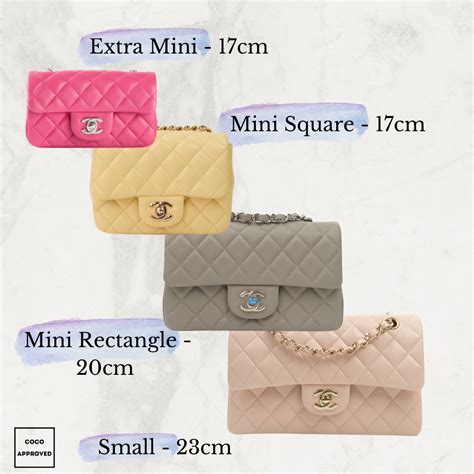 chanel 19 classic flap bag|Chanel bag size chart.